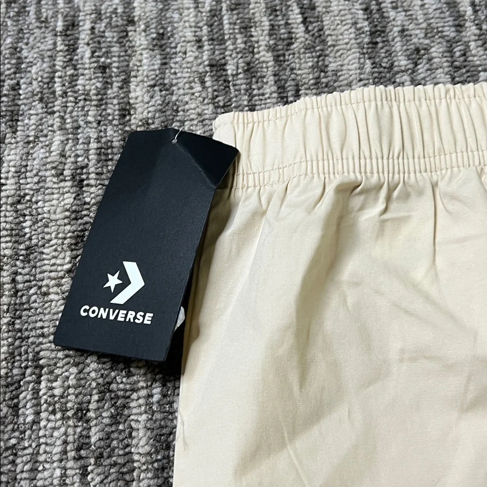 Converse - Cream Skirt with Elastic Waist Size M